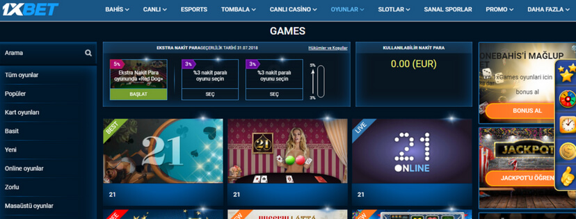 1xBet Lübnan