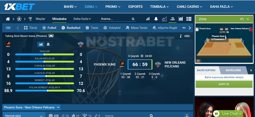 1xBet Lübnan